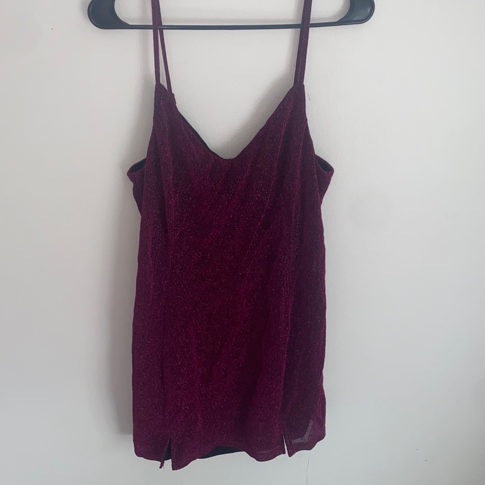 Lulu's Burgundy Mini Dress